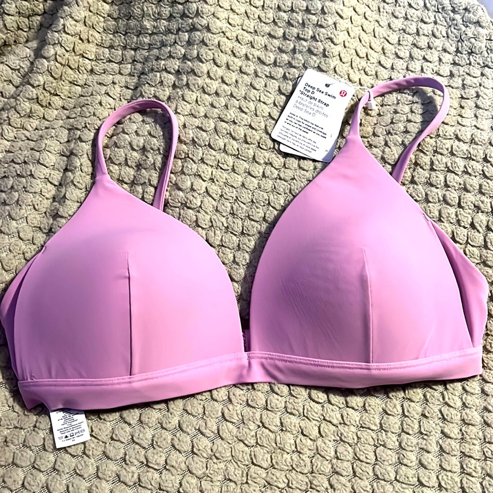 Lululemon Deep Sea Swim Top D *straight strap